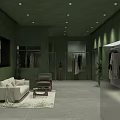VIEAING Clothing Store Window Display With Mannequins And Stylish Outfits