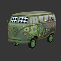 modern bus 3d model