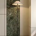 medieval floor lamp retro floor lampshade 3d model