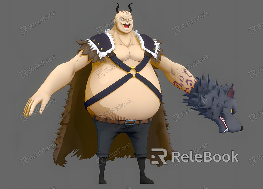 One Piece Werewolf Pirate Animation Movie Game One Piece Pirate Thieves Animation Cartoon Do Action model