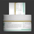 Baby Silky Fra Natural Skincare Cream Jars With Gentle Moisturizing Formula And Smooth Texture