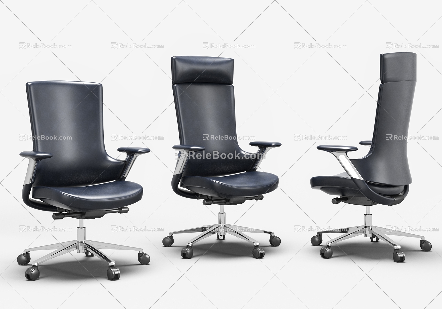 Office Chair Boss Chair Chair Leather Chair Staff Chair model