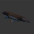 Crocodile Alligator Nile Crocodile carnivore reptile cold-blooded animal reptile 3d model