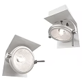 Modern Wall Lamp With White Shade And Metal Frame For Home Decor Lighting