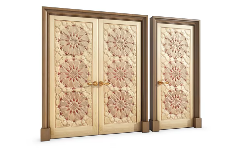 Jane Europe double door combination 3d model