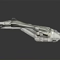 Two Green And Gray Futuristic Sci-Fi Fighter Jets With Advanced Design And Detailed Structure