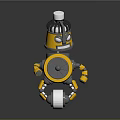 Industrial Robot Single Wheel Robot Double Wheel Robot 3d model