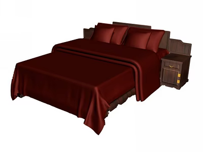 Bedding 3d model Bedding 3d model