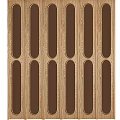 Feature Wall With Various Textured Wooden And Fabric Panels Home Interior Decor