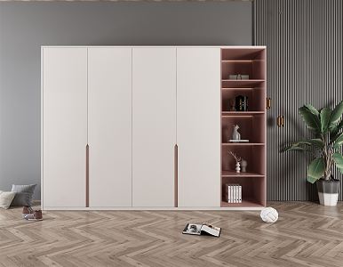 Modern wardrobe 3d model