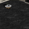 Black Marble Floor Tile Glazed Tile 3d model