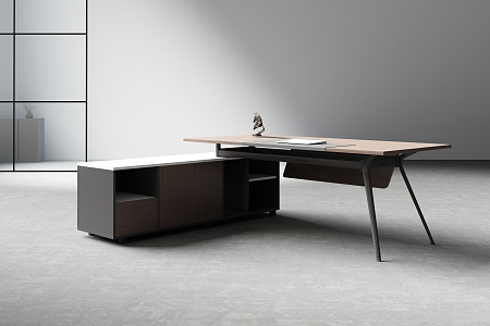 Modern Desk 3d model