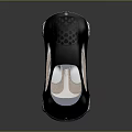 Mercedes Concept Car with Futuristic Streamlined Body and Transparent Interior Unique Wheel Design