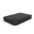 Western Digital Portable External Hard Drive With Slim Design And Textured Surface USB Connectivity
