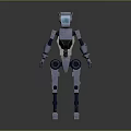Robot Assistant Small Robot Butler Robot Butler Figure Game Figure 3d model