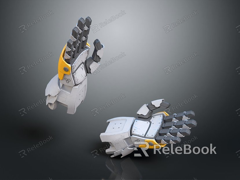 Modern Manipulator Robot Arm Mechanical Arm Robot Arm Robot Head model