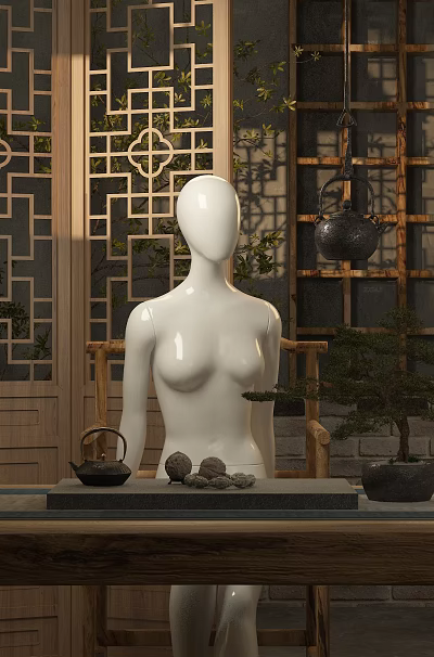 New Chinese Teapot Studio 3d model