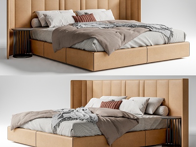 Double bed SU model model