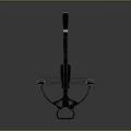 Modern Tactical Crossbow With Transparent Body Metal Frame Integrated Scope And Advanced String Mechanism