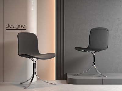 single chair 3d model