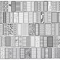 New Chinese Partition Screen Combination 3d model