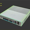 Cisco White Electronic Network Device With Multiple Ethernet Ports For Home Office Use
