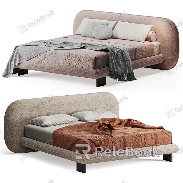 Modern Double Bed model