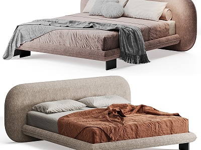 Modern Double Bed model