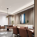Modern Chess Room 3d model