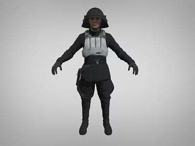 Imperial Guard Medieval Guard Assassin's Creed Soldier Special Forces Low Face Number Low Model Simple Model Movie and TV Level Super Realistic Sub-Era 3d model