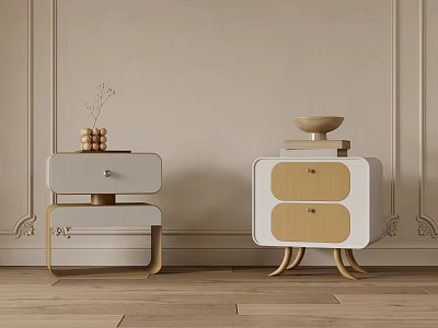 Bedside table 3d model