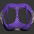 Stylish Purple Polka Dot Bikini Women's Summer Fashion Beach Swimwear Design