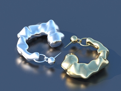 Jewelry Earrings Pendant 3d model