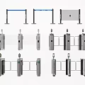 Various Types of Modern Access Control Turnstiles and Security Entry Gates