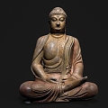 Buddha Buddha Buddha Head Historical Relics Bodhi Buddha Department Master Master Sanzang 3d model