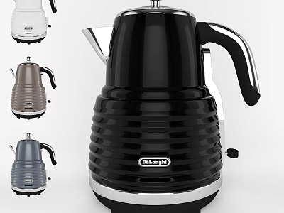 Delonghi Electric Kettles In Multiple Colors For Daily Use 3d model