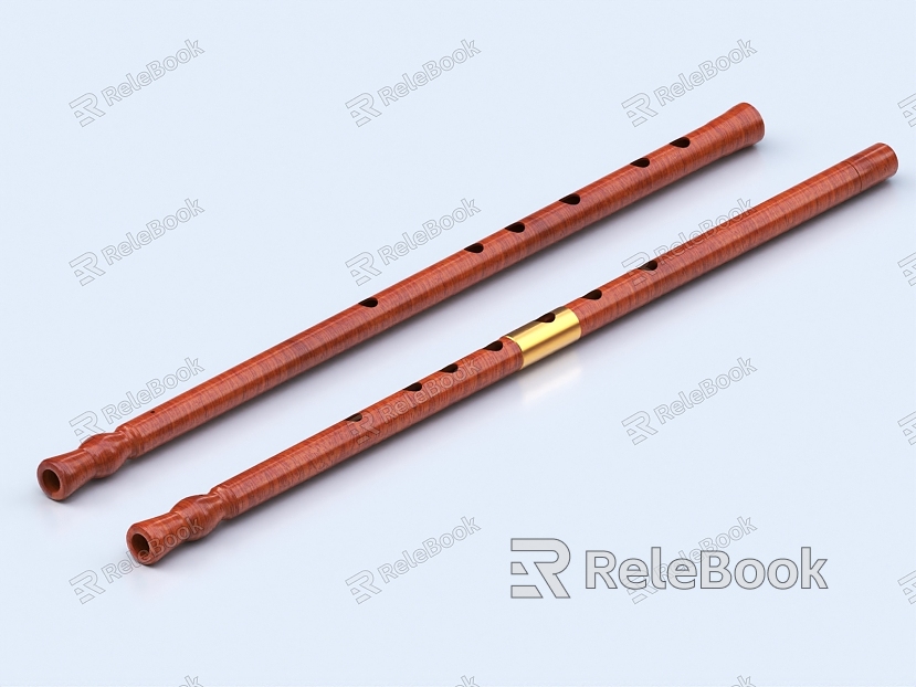 Flute Flute Piccolo Instrument model