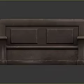 Brown Textured Sofa With Simple Design Armrests And Backrest Details