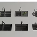 Modern Black Kitchen Sinks With Multiple Styles Faucets And Bowl Designs