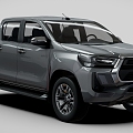 Pickup Truck Pickup Toyota Hilux Car Off-Road Vehicle 3d model