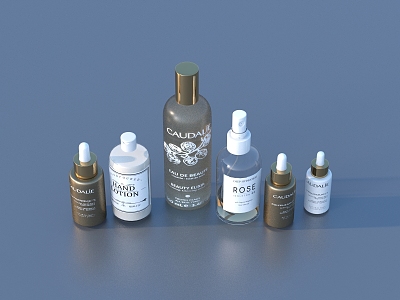 Body Soap Perfume Cosmetics Life Supplies 3d model