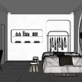 Luxury SPA Sauna Relaxation Space With Massage Bed And Soft Lighting Amenities