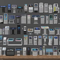 Diverse Commercial Equipment Including POS Terminals Self Service Kiosks and Payment Devices on