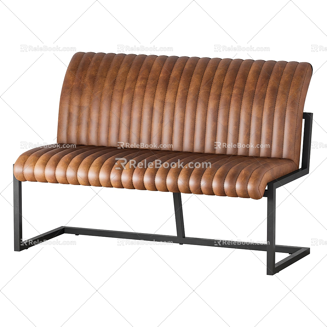 Modern Card Seat Sofa Card Seat 3d model