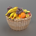 fruit basket fruit basket 3d model