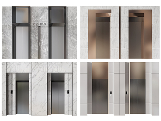 Modern Elevator Lift 3d model