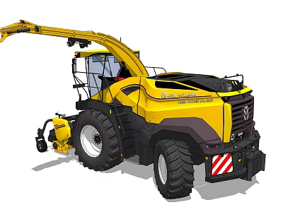 modern engineering vehicle 3d model