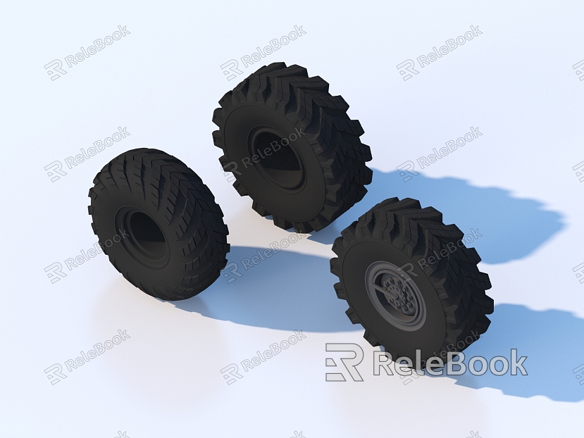 tire tire wheel hub model