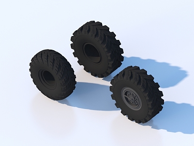 tire wheel hub model