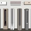 Modern Air Conditioner Fans With Various Styles And Neutral Colors For Home Use